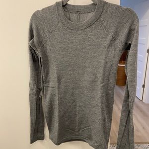 Lululemon Grey Knit Sweater